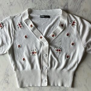 SHEIN Cropped Mini Cardigan Size Large